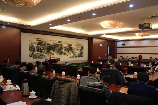 自动化所宗成庆教授代表第二组在大会上交流