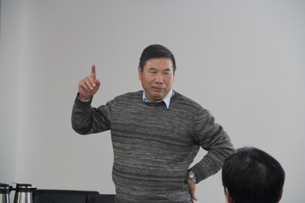中国科学院大学地学院副院长吴福元教授做总结讲话