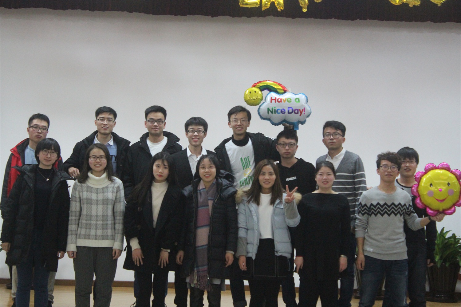 学生会工作人员合照