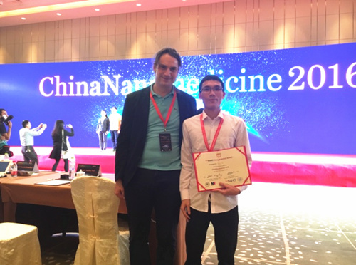蔡晓军荣获“ACS Nano Young Scientist Awards”奖励