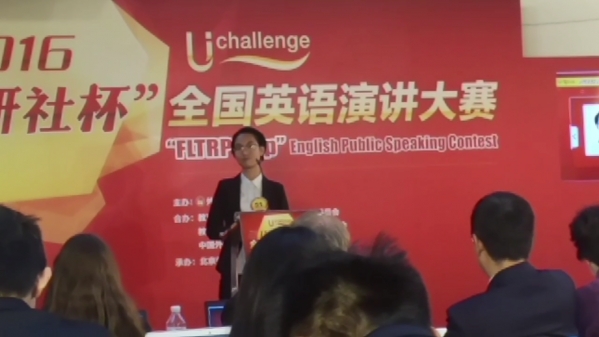 叶婧楠同学在比赛现场