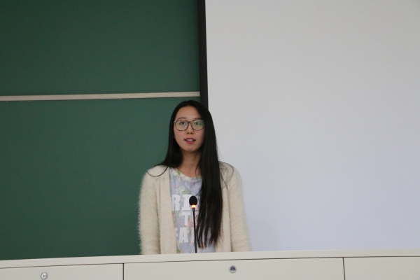 学院代表发言