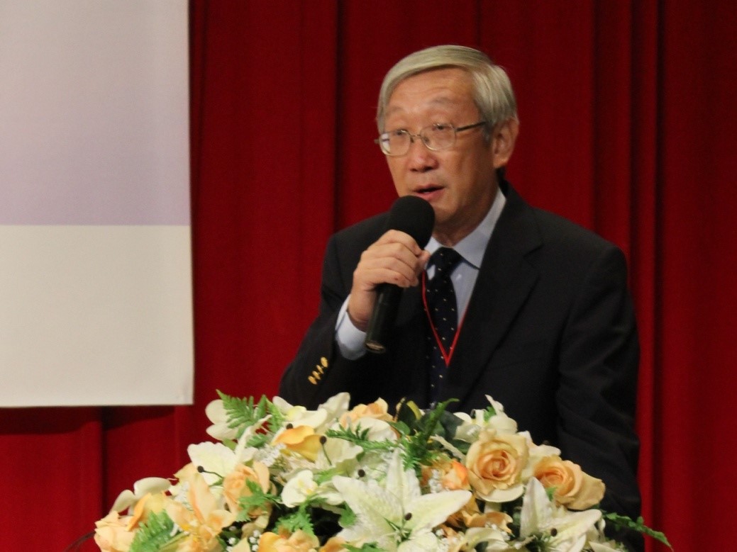 大会联合主席、新竹清华大学科技管理学院院长黄朝熙致辞