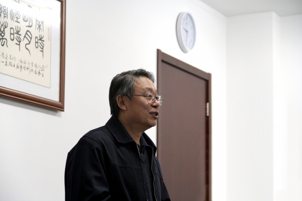 中国科学院大学地球科学学院孙文科副院长致词 