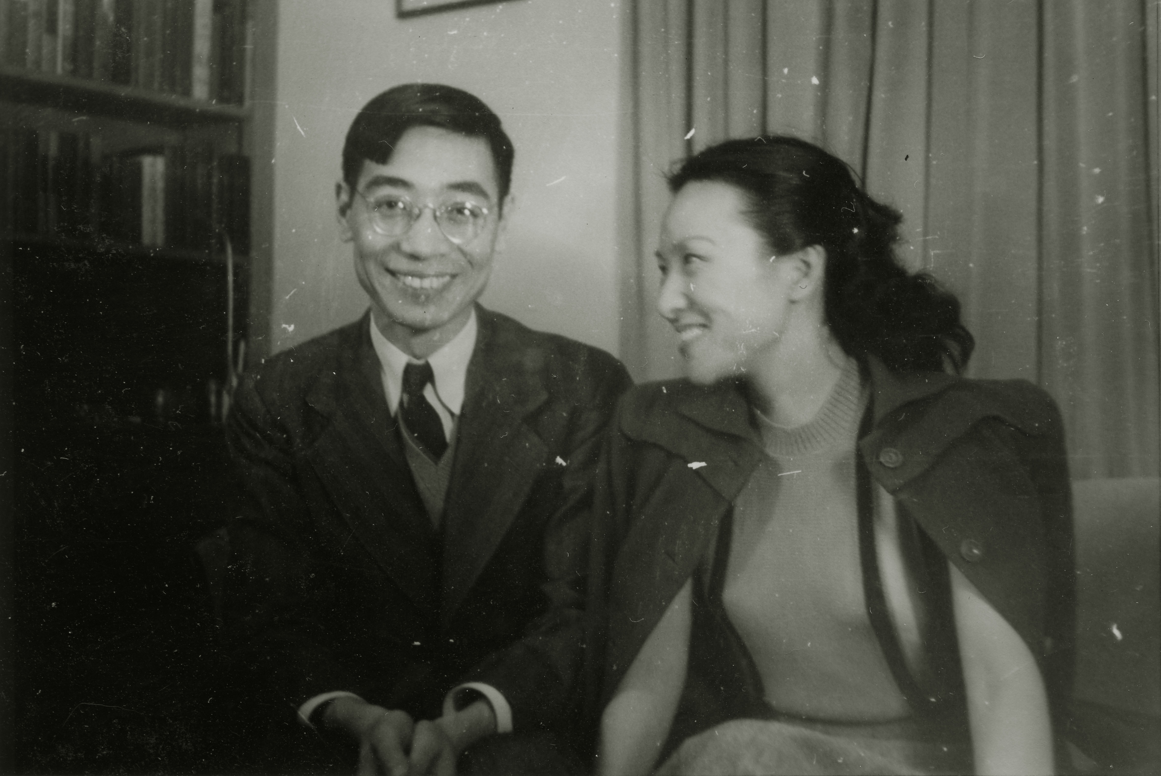 李佩和郭永怀在康奈尔大学

